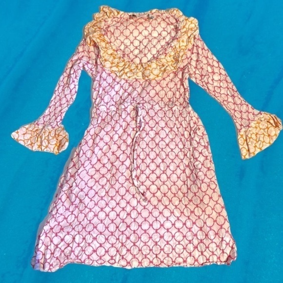 Gretchen Scott Designs Long sleeve neck bow Dress with pockets - Picture 4 of 10